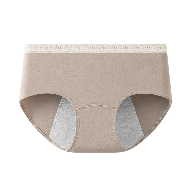 Fyziologické bavlnené dámske nohavičky, stredný pás, rýchloschnúce, hlavný materiál 95% bavlna, výstelka v rozkroku 100% bavlna