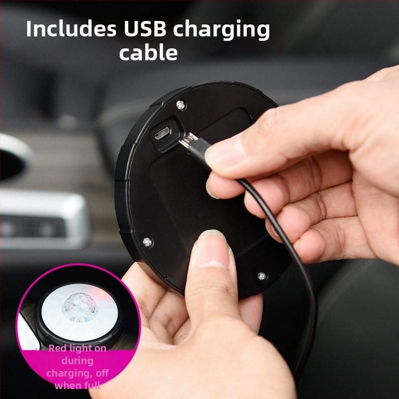 LED jumta gaisma auto Y-038, 4W, DC5.0V, 400mA, 8760h kalpošanas laiks, maiga LED apgaismojums, universāla saderība