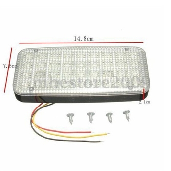 GT698 36-LED LED strešné svetlo do auta, 5W, 12V, 0.18A, 500000h životnosť, vnútorná lampa