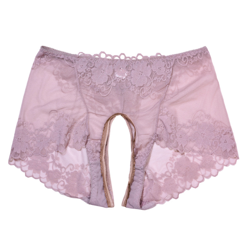 Ženské nohavičky s otvoreným rozkrokom, sieťový materiál, hlavný materiál nylon 80–90%, vnútorná časť bavlna, priedušné, rýchloschnúce