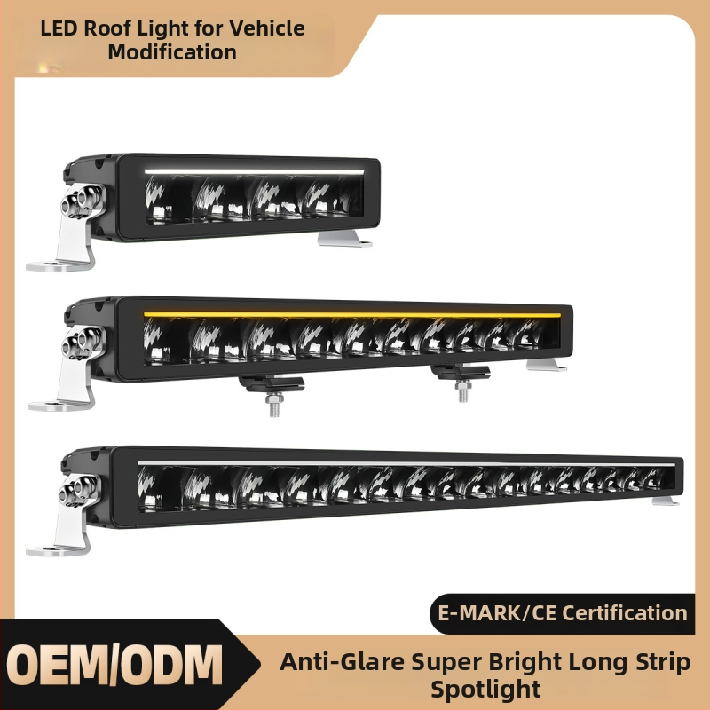 LED strešné svetlo pre auto (26W, 12-24V, LED zdroj, model 58-ZH-10inch, životnosť 30000h)