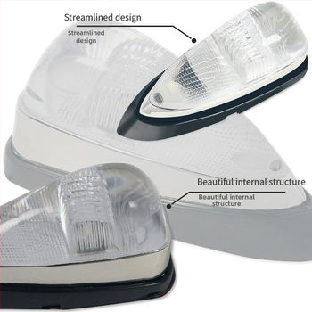 AC-198 LED svetlo na streche auta, ABS, 12V, 0,4W