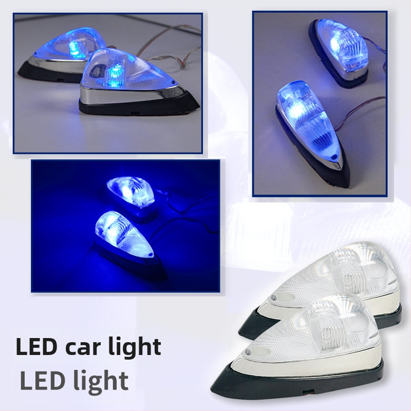 AC-198 LED svetlo na streche auta, ABS, 12V, 0,4W