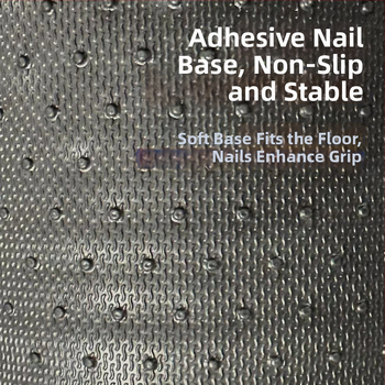 Automobilová podložka do auta z PVC, spracovanie drôtovou slučkou, štvorcový tvar, umývateľná, prispôsobiteľná