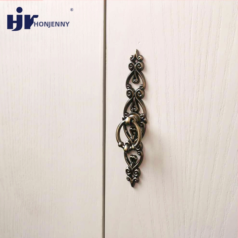 Jauns ķīniešu stila skapja durvju rokturis, cinka sakausējums, spiediena liešana, joslas forma, virsmas uzstādīšana, modelis Z440