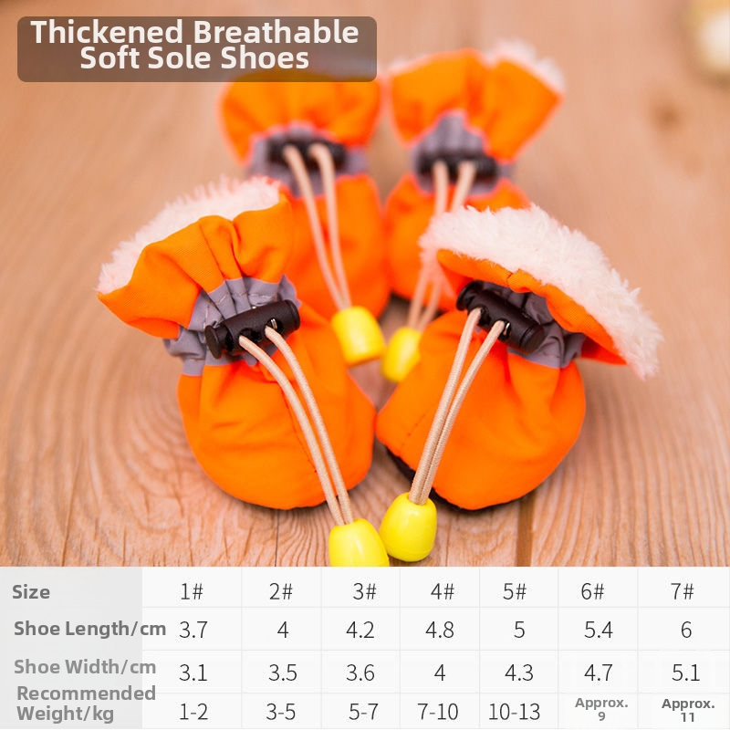 Topánky pre psov s mäkkou podrážkou, syntetická koža, odolné voči opotrebovaniu, karikatúrny štýl, univerzálne použitie (Model FBX888)