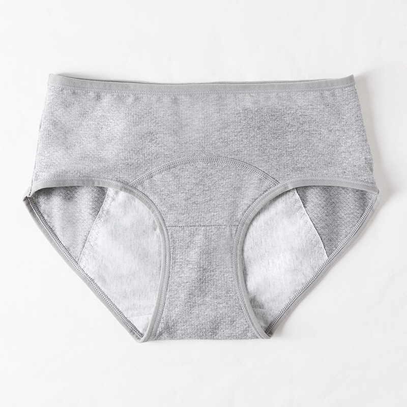 Menštruačné nohavičky, bezšvové, stredne vysoký pás, bavlna 92,6%, vsadka v rozkroku z regenerovanej celulózovej vlákna 100%, priedušné a proti únikom pre mladé ženy.