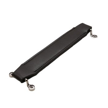 Kožená rukoväť na stoličku – model 6992, materiál: koža, proces: elektroplátovanie