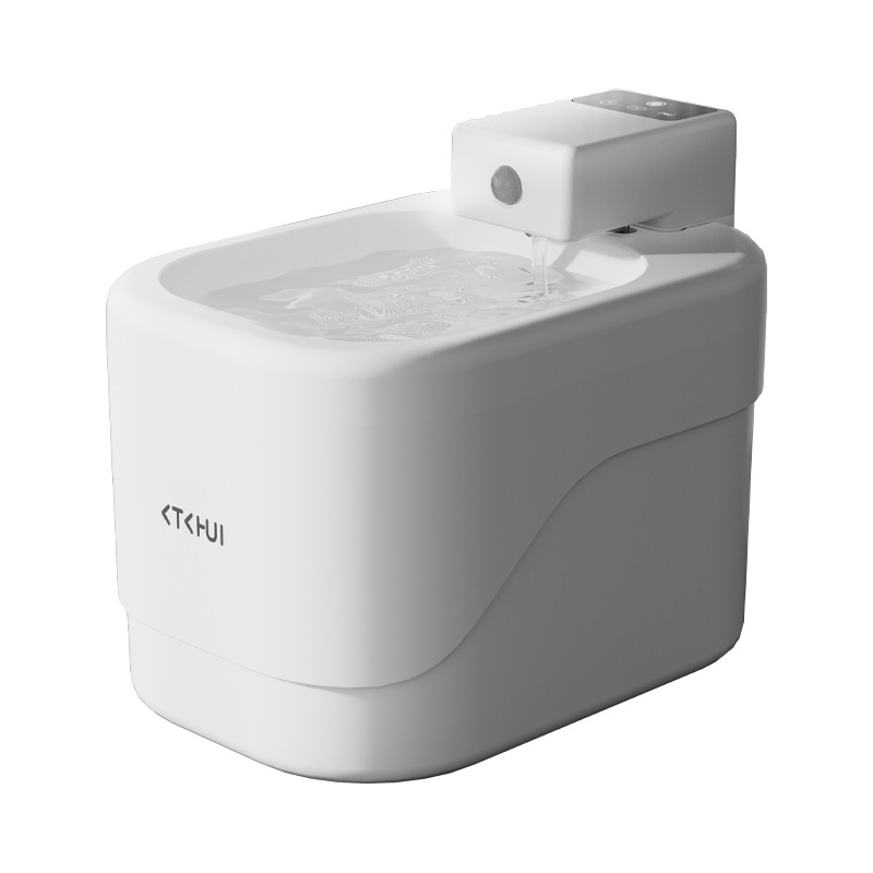 Zásobník na vodu pre mačky a psy s inteligentným senzorom, tichým filtrom, automatické dodávanie vody, odnímateľný dizajn, podpora aplikácie