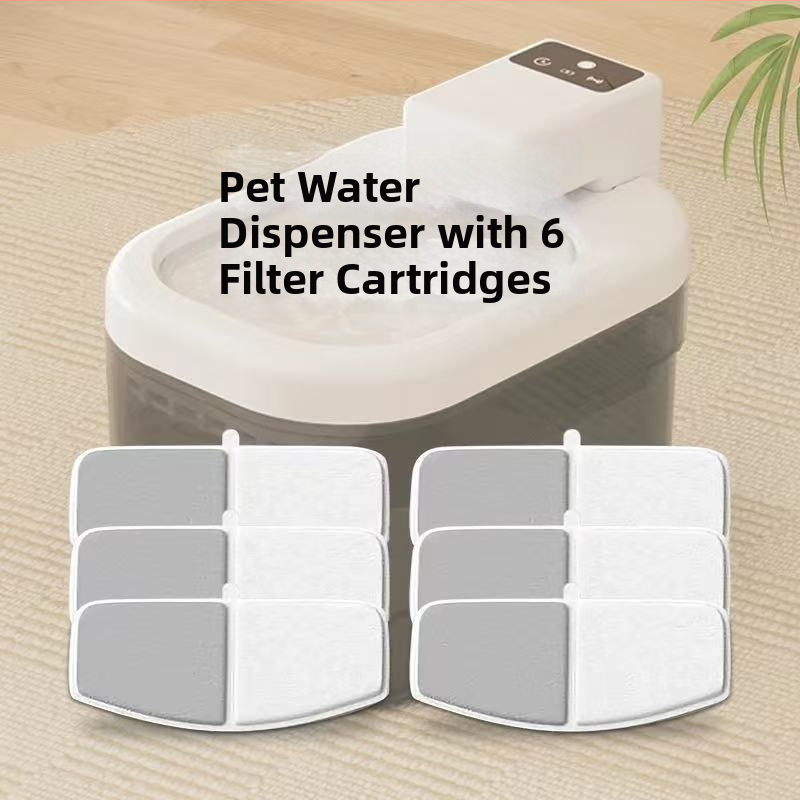 Zásobník na vodu pre mačky a psy s inteligentným senzorom, tichým filtrom, automatické dodávanie vody, odnímateľný dizajn, podpora aplikácie