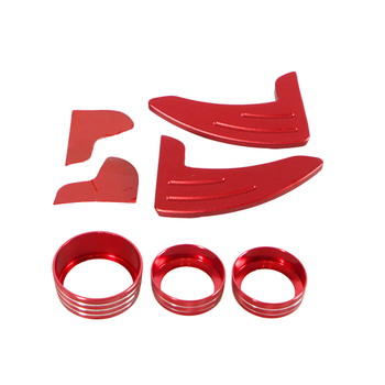 SW-1052: Dekoratívne krytky radiacej páky a tlačidla štartu pre Dodge Challenger 2015–2021; spracovanie na objednávku; značka sade; licencovaná súkromná značka