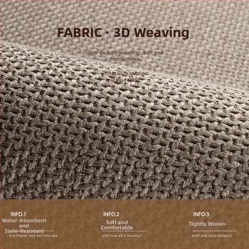 Ovalný kúpeľňový koberec z polyestera — tlačený dizajn, umývateľný, moderný minimalistický štýl