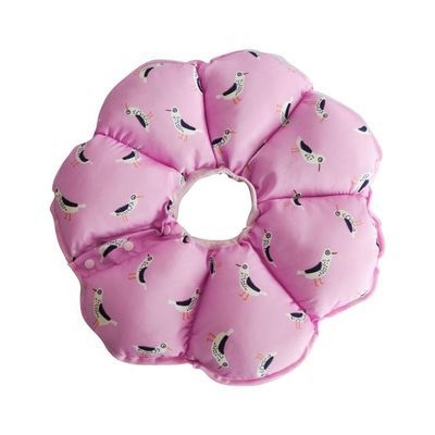 Elizabethánsky golier pre psa, proti olizovaniu a škrabaniu, vzor slnečnice, polyester, značka ibeans