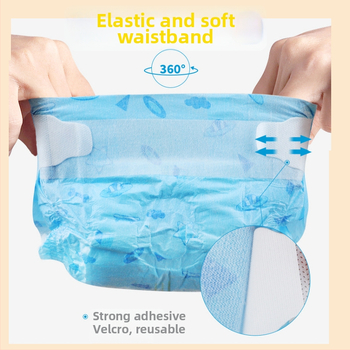 Psie plienky | Netkaná látka + PE film | Animovaný štýl | Značka KIMHOME | 10 ks