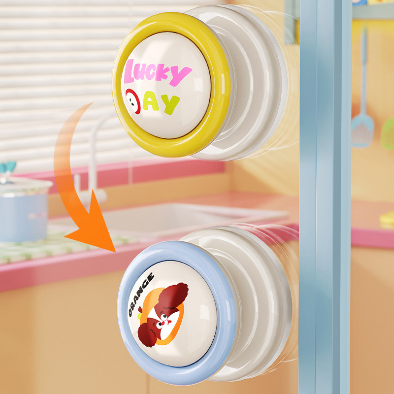 Cookie úchyt dverí s vákuovou pumpou na sklo - tlačenie/ťahanie, ABS, vstrekovanie, domáce použitie