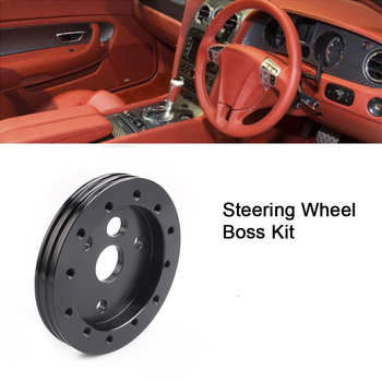 Hliníkový adaptér na stred volantu, prechod z 6 otvorov na 3 otvory, pre väčšinu modelov áut, model STW023, značka RASTP