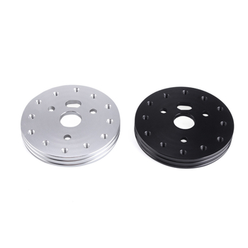 Hliníkový adaptér na stred volantu, prechod z 6 otvorov na 3 otvory, pre väčšinu modelov áut, model STW023, značka RASTP