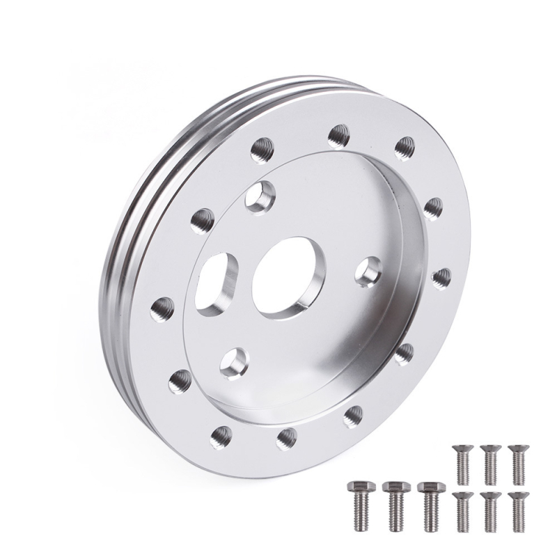 Hliníkový adaptér na stred volantu, prechod z 6 otvorov na 3 otvory, pre väčšinu modelov áut, model STW023, značka RASTP