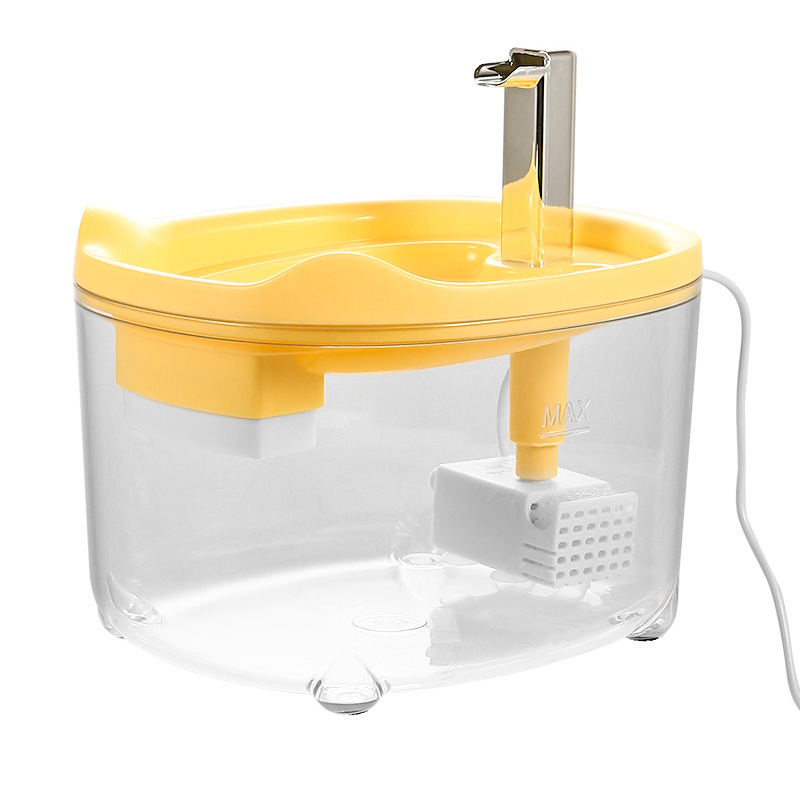 Zásobník na vodu pre mačky s automatickým filtrom, odnímateľný dizajn a USB rozhranie