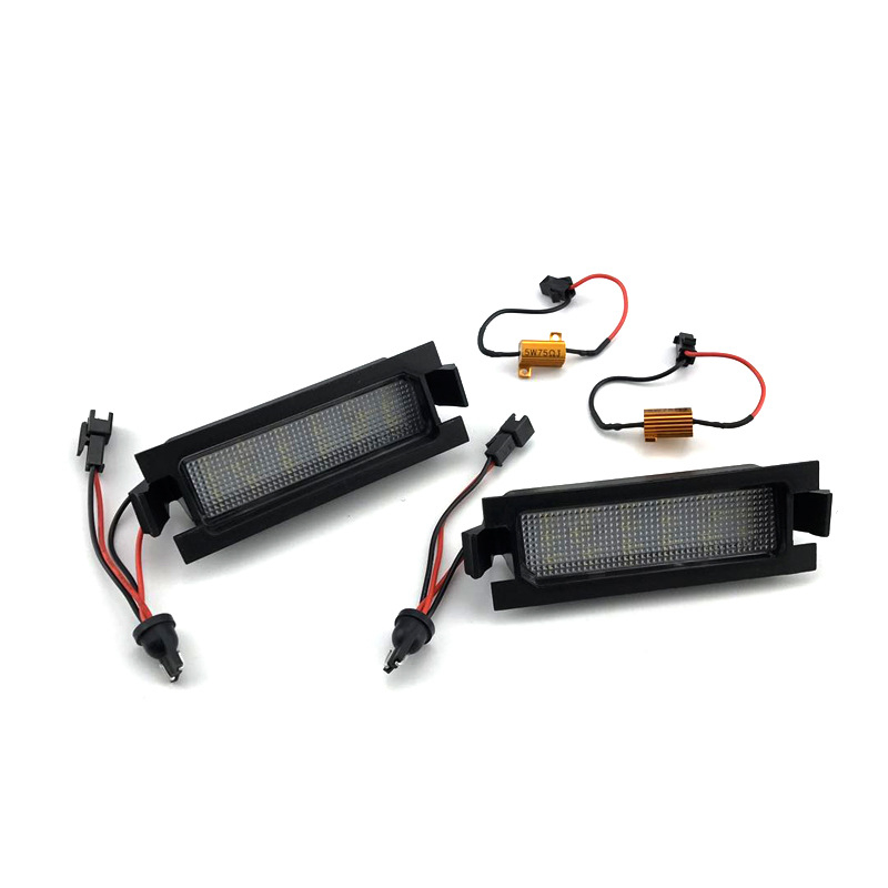 LED svetlo pre registračnú tabuľu pre Hyundai i30 5D hatchback (2013-2014), 12V, 5W, 2835 LED, 6500K, životnosť 30 000 h