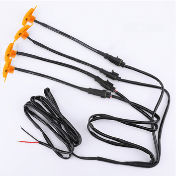 Automobilová mriežková svetlá, 12 LED, štýl Raptor (12V, 5W, SMD, 6500K, 0.5A)