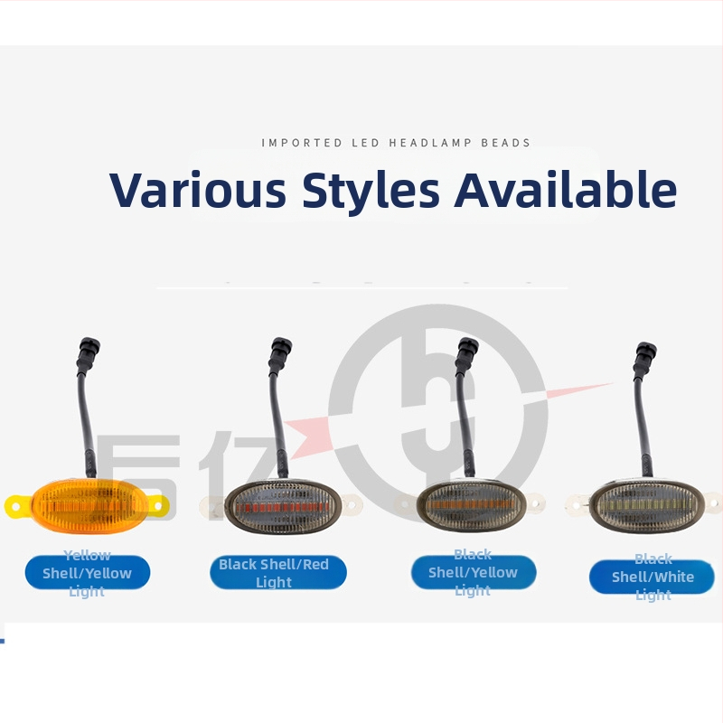 Automobilio grotelės apšvietimas, 12 LED, Raptor stilius (12V, 5W, SMD, 6500K, 0.5A)