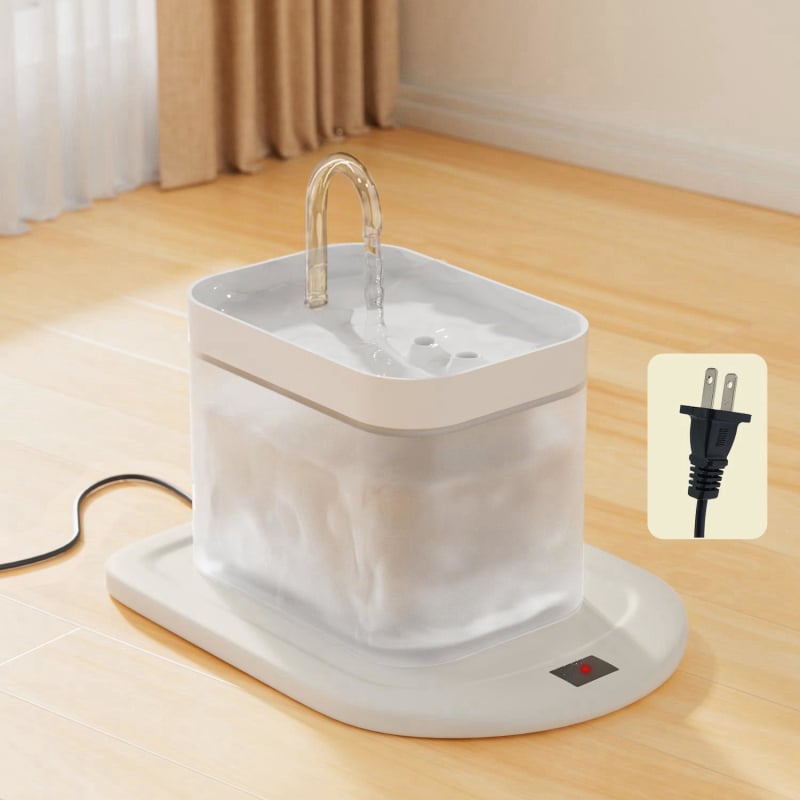 Dávkovač vody pre mačky s automatickou cirkuláciou a systémom kŕmenia