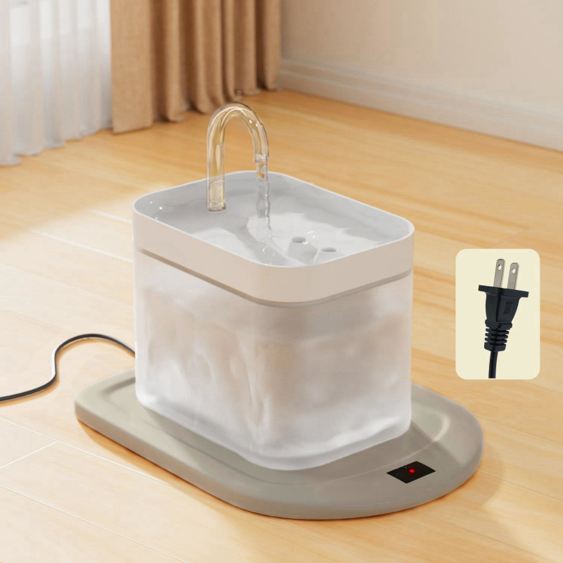 Dávkovač vody pre mačky s automatickou cirkuláciou a systémom kŕmenia