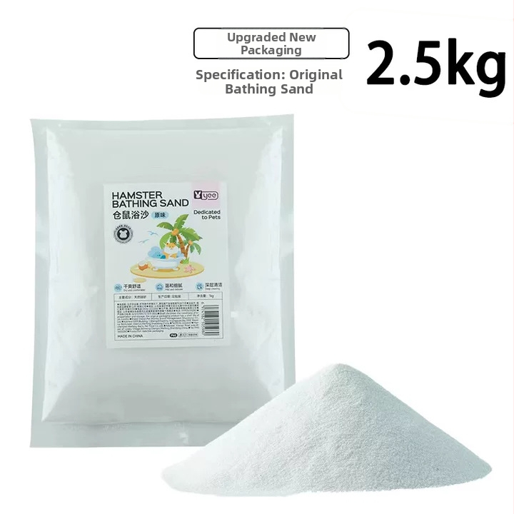 Pješčani za kupanje hrčaka — dezodorirajući učinak, pakiranje 20 kom., podrijetlo Shandong, za hrčke