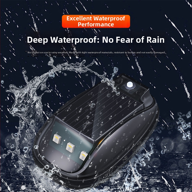 Saules LED brīdinājuma gaismas lampai jumtam DRL169, ABS korpuss, ūdensizturīgs, LED gaismas avots, darbības laiks 50 000 stundas