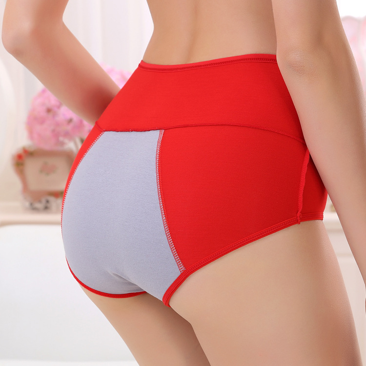 Dámske menštruačné nohavičky z bambusového vlákna, stredný pás, bavlnená podšívka v rozkroku, viskóza 95%