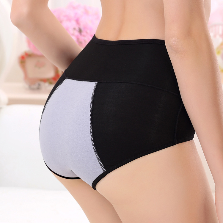 Dámske menštruačné nohavičky z bambusového vlákna, stredný pás, bavlnená podšívka v rozkroku, viskóza 95%