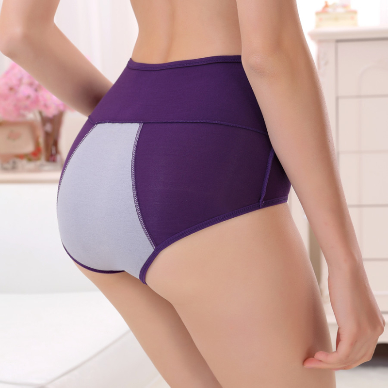 Dámske menštruačné nohavičky z bambusového vlákna, stredný pás, bavlnená podšívka v rozkroku, viskóza 95%