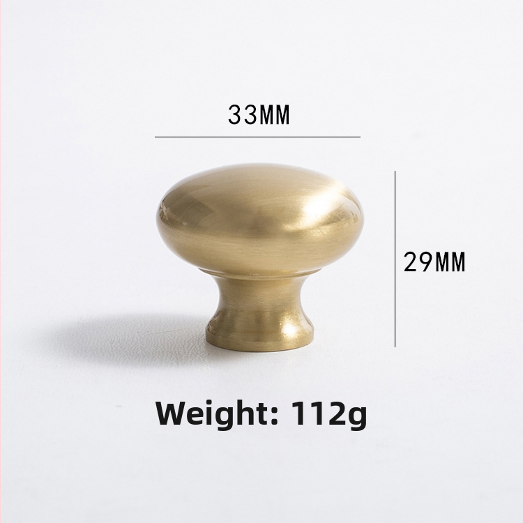 Držiak dvierok skrinky, mosadz, leštený brúsený povrch, francúzsky štýl KMGT, montáž s jednou dierou