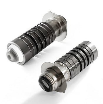 LED prednje svjetlo za motocikl s Fisheye snopom – kućište od aluminija, 9W, 8–85V, 0,2A