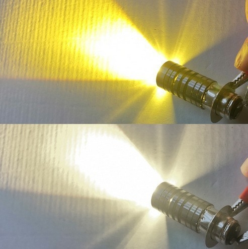 LED prednje svjetlo za motocikl s Fisheye snopom – kućište od aluminija, 9W, 8–85V, 0,2A