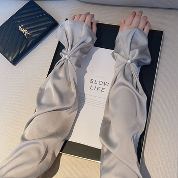 CHUXINSTILL Slnečná manžeta na ruku s perlou, štýl Lady/Sweet/Princess, leto 2023