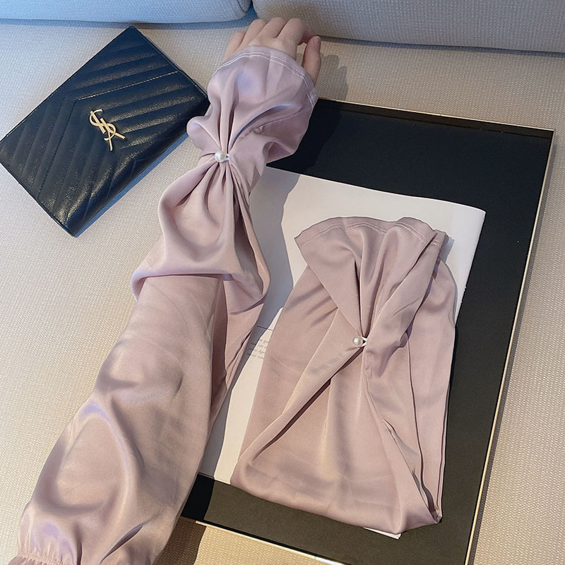 CHUXINSTILL Slnečná manžeta na ruku s perlou, štýl Lady/Sweet/Princess, leto 2023