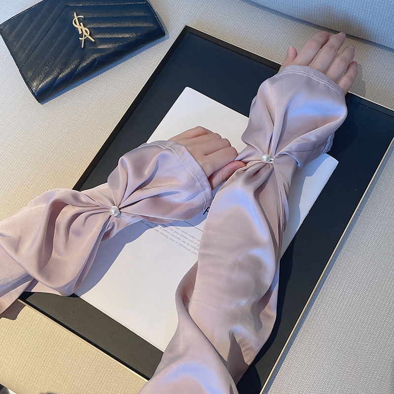 CHUXINSTILL Slnečná manžeta na ruku s perlou, štýl Lady/Sweet/Princess, leto 2023