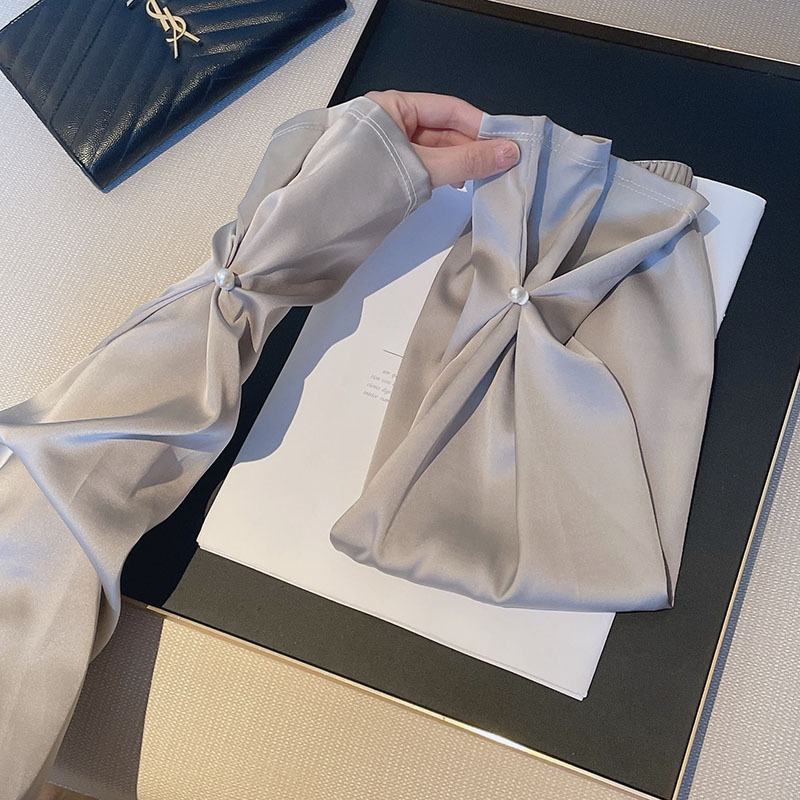 CHUXINSTILL Slnečná manžeta na ruku s perlou, štýl Lady/Sweet/Princess, leto 2023