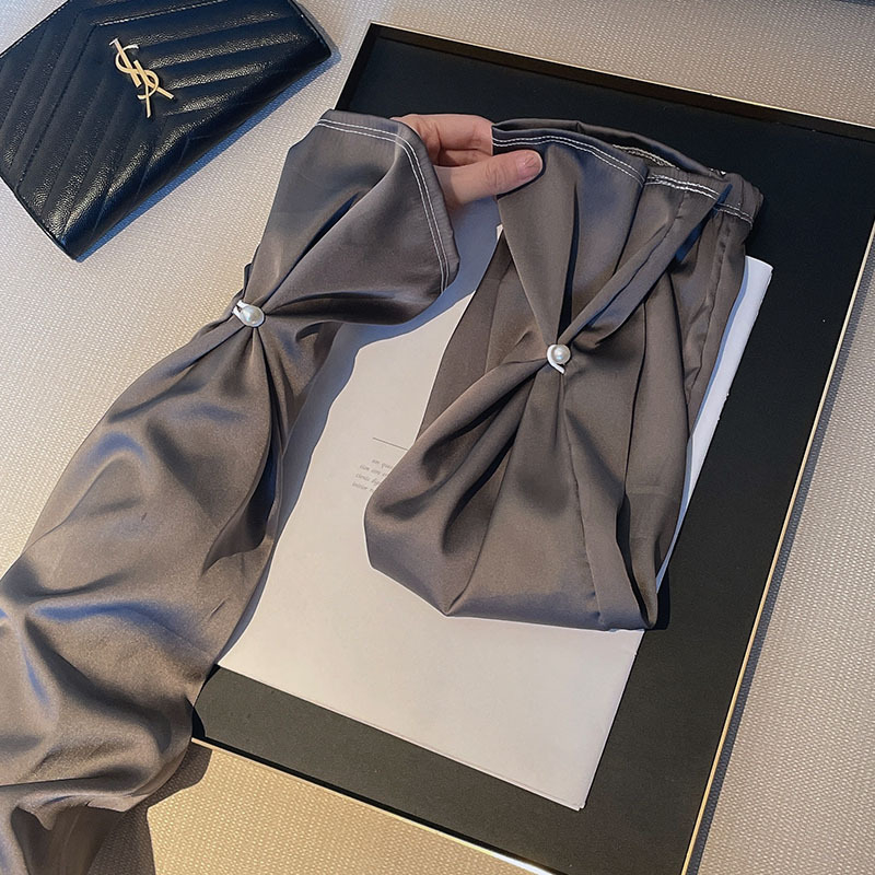 CHUXINSTILL Slnečná manžeta na ruku s perlou, štýl Lady/Sweet/Princess, leto 2023