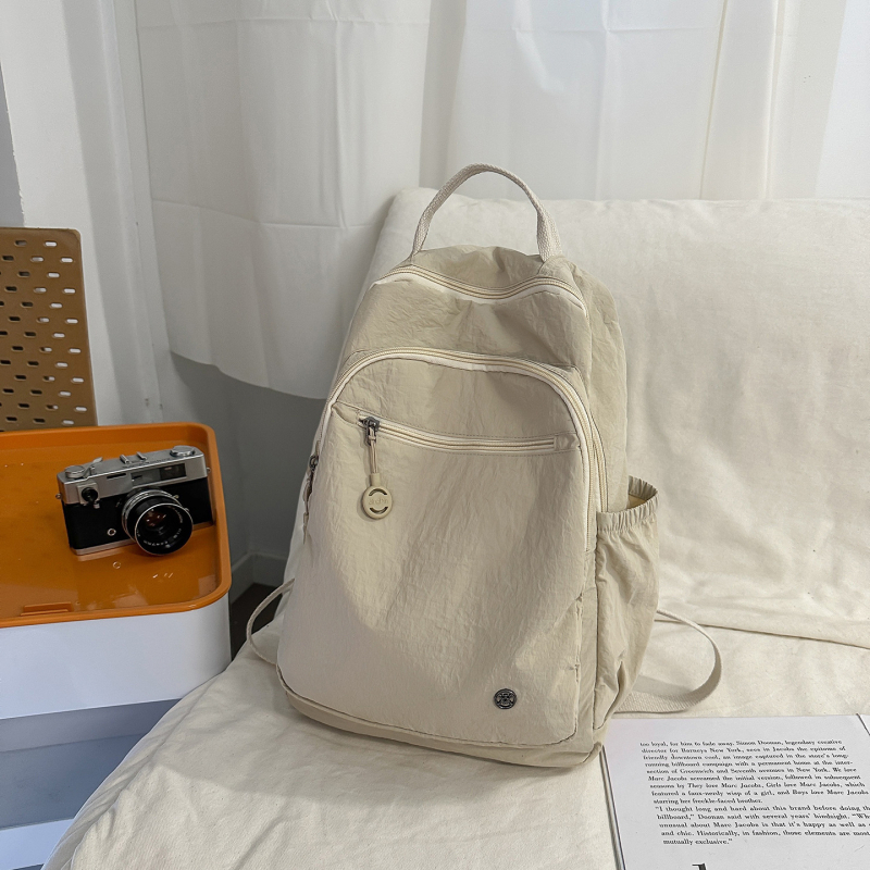 Női divatú, minimalist stílusú hátizsák utazáshoz, könnyű, nagy kapacitású, kompatibilis 16 hüvelykes laptophoz
