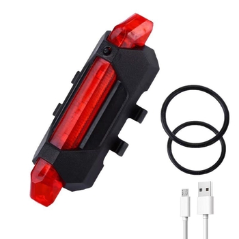 Zadnja svjetiljka za planinski bicikl s motivom Gypsophila, paralelna laserska zraka, punjivo višebojno osvjetljenje, sigurnosno upozorenje za noćnu vožnju