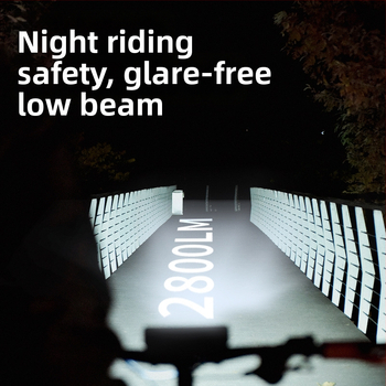 ACRUNU predné svetlo na bicykel, vodotesné, nabíjateľné, vysoký jas, dlhá výdrž batérie