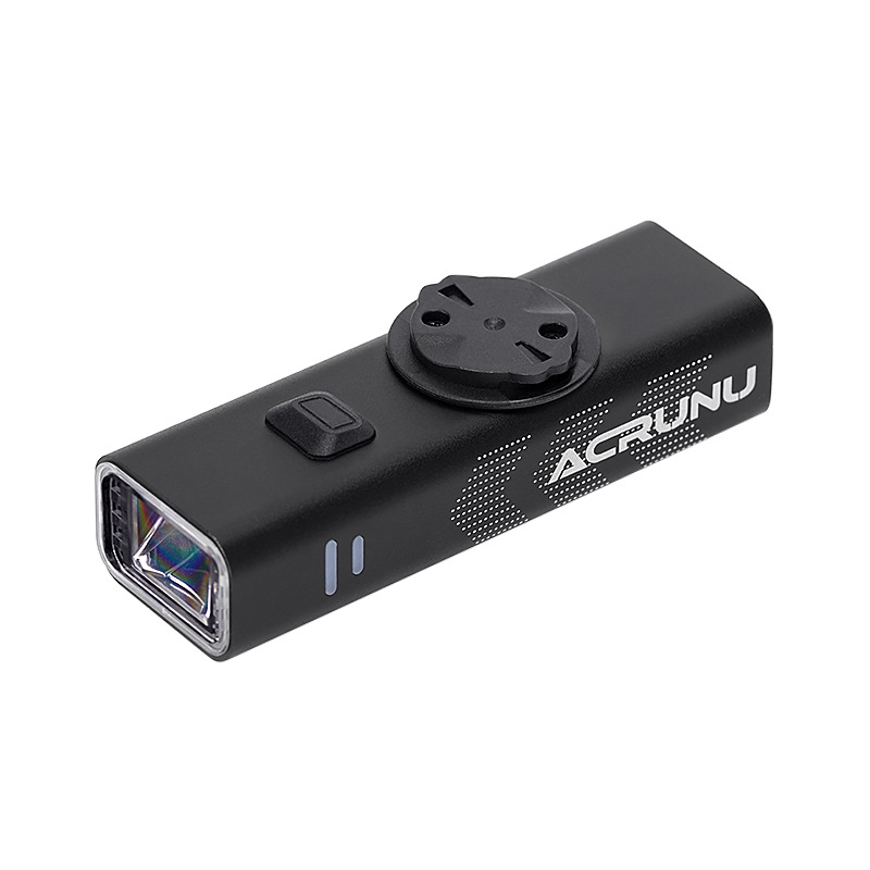 ACRUNU predné bicyklové svetlo so širokým lúčom – nepremokavé, 110 g, rozmery 10.4×3.4×2.3 cm