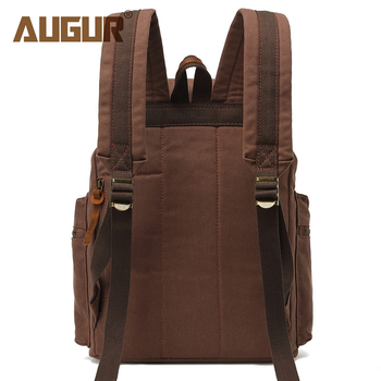 AUGUR Rucsac din Pânză pentru Bărbați, 36–55L, Compartiment pentru Laptop de 14 inch, Închidere cu Șnur, Rezistență la Stropi