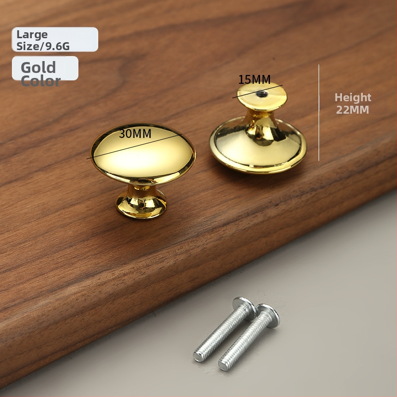 Gombová rukoväť s jedným otvorom pre zásuvky a skrinky | T-typ | nerezová oceľ | guľatý tvar | precízne liatie | moderný minimalistický štýl