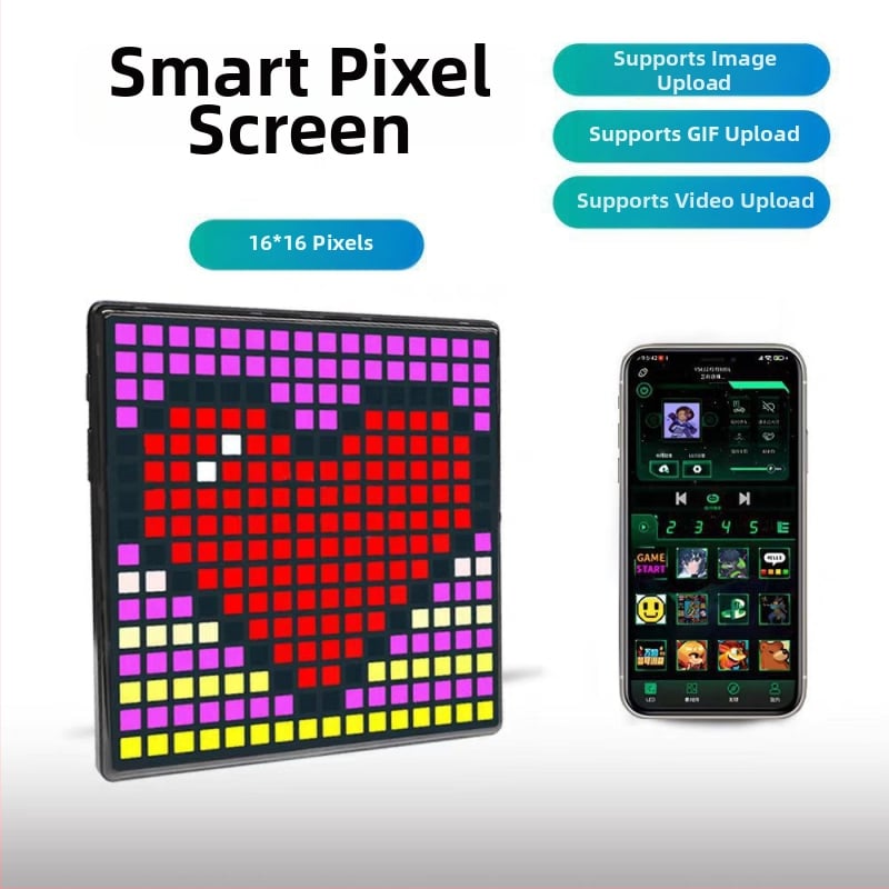 YL Mc-pixel stolový dekoratívny displej Pixel – všeobecná kompatibilita