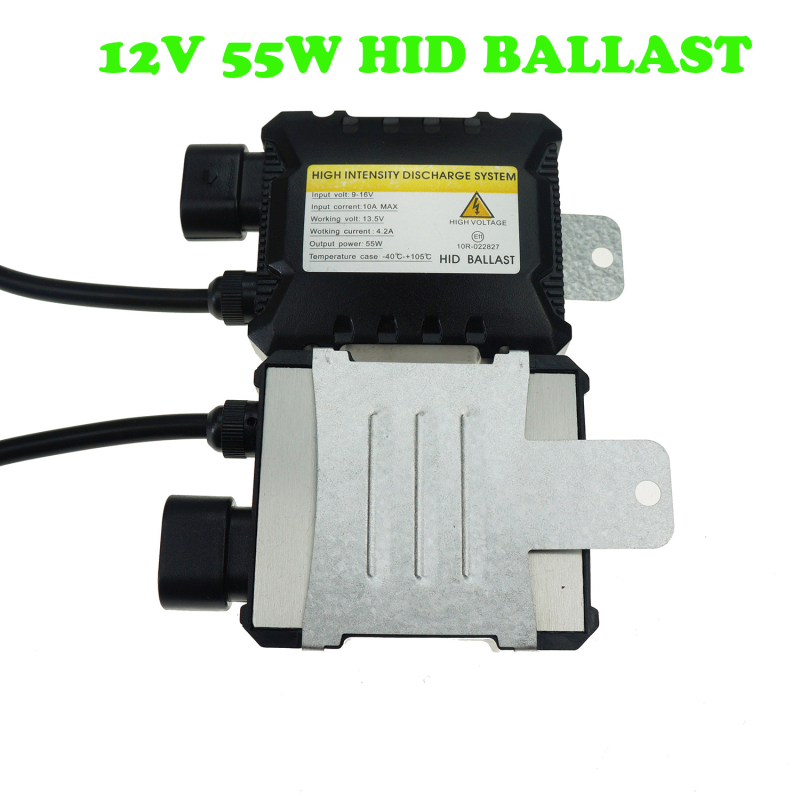 Kit balast Xenon cu bază din aluminiu pentru lampă H4 – fascicul înalt/joas, integrat D05, 55W, 12V, 2.5A, 4800LM, IP67