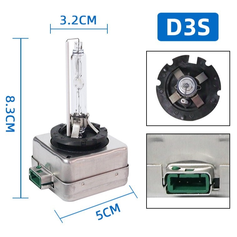 D1S Xenon žarulja s kvarcnim cijevima – 35W, 12V, 8000LM, IP67